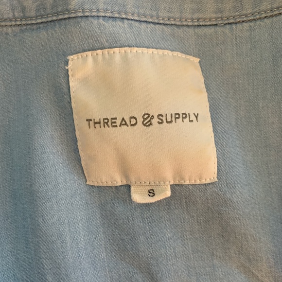 Thread & Supply Denim Button-down - Picture 6 of 7